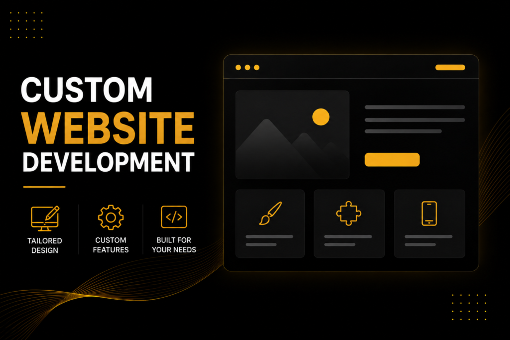 custom website developement